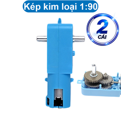 Động cơ giảm tốc chuyên gắn bánh xe DIY, hai màu sắc vàng / xanh