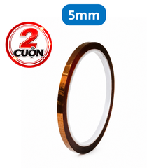 Băng keo cách điện chịu nhiệt độ cao polymide màu nâu