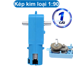 Động cơ giảm tốc chuyên gắn bánh xe DIY, hai màu sắc vàng / xanh