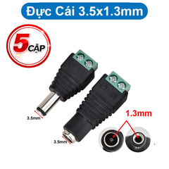 Jack nối nguồn DC 1A vặn vít