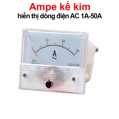Ampe kế kim hiển thị dòng điện AC 1A - 50A