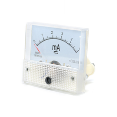 Ampe kế kim hiển thị dòng điện DC 1mA - 20A