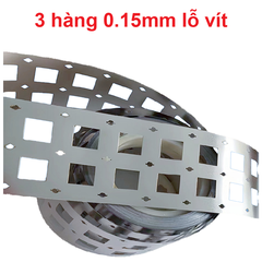 (1 Kg) Kẽm hàn pin 32650 mạ niken 0.15mm