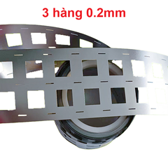 (1 Kg) Kẽm hàn pin 32650 mạ niken 0.15mm