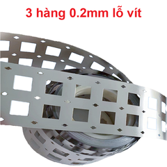 (1 Kg) Kẽm hàn pin 32650 mạ niken 0.15mm