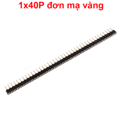 Hàng rào cái chân lỗ tròn 2.54mm cắm đứng