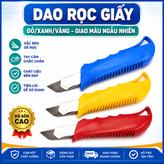 Dao rọc giấy lớn RG - 229 ( Đỏ, Xanh, Vàng) giao ngẫu nhiên
