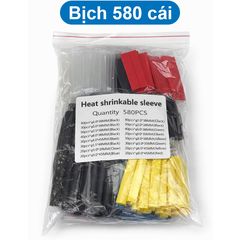 Ống co nhiệt, co dây điện, đầu nối đủ loại màu sắc kích thước