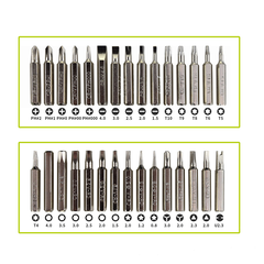 Bộ vít đa năng xanh lá 32 đầu