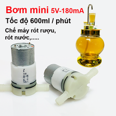 Bơm nổi 3.7V - 600ml / phút