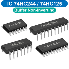 IC Buffer Non - Inverting 3 trạng thái 74HC244/ 74HC125 chân cắm / chân dán