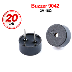 Buzzer 9042, 3V 16Ω, không cấp tần số
