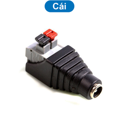 Jack DC nối nguồn loại cài dây 5.5x2.1mm 10A