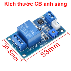 Mạch Cảm biến độ ẩm đất, ánh sáng, nhiệt độ