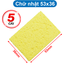 Bọt biển vệ sinh mũi hàn loại vuông / tròn / chữ nhật