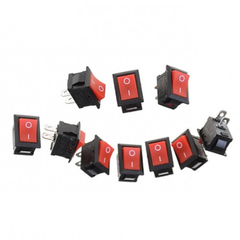 Công tắc bập bênh KCD1 - 11 2P/3P 10x15mm 3A - 250V