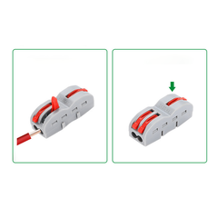 Cút nối dây điện nhanh chiu nhiệt nhiều cổng FD