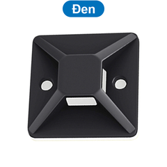 (10 cái) Miếng dán giữ dây, cố định dây hình vuông keo 3M