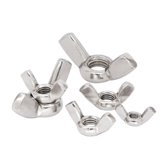 (2 con) Tán chuồn, đai ốc cánh bướm vặn tay inox 304
