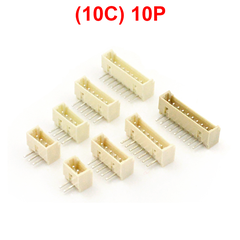 Đầu ZH 1.25mm Chân cắm nằm ngang, chân cong (DIP)