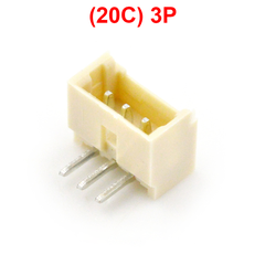 Đầu ZH 1.25mm Chân cắm nằm ngang, chân cong (DIP)