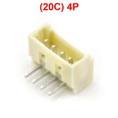 Đầu ZH 1.25mm Chân cắm nằm ngang, chân cong (DIP)