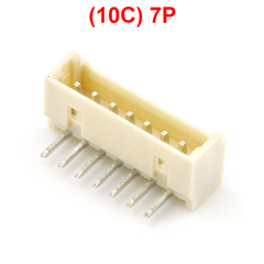 Đầu ZH 1.25mm Chân cắm nằm ngang, chân cong (DIP)