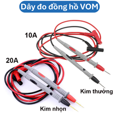 Dây đo, que đo đồng hồ kim, đồng hồ số ( VOM) 1000V 10A / 20A