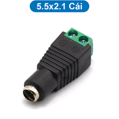 (2 Cái) Jack nối nguồn DC 1A vặn vít