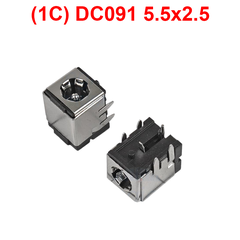 Đầu cái cắm nguồn, jack cái cắm nguồn DC chân hàn PCB