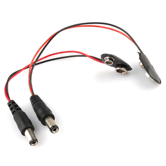 Đế ra dây pin vuông 9V