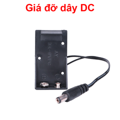 Đế ra dây pin vuông 9V