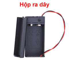Đế ra dây pin vuông 9V