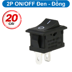 Công tắc bập bênh KCD1 - 101 6A - 250V 15x21mm