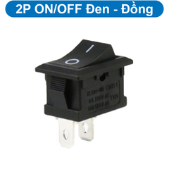 (2 cái) Công tắc bập bênh KCD1 - 101 6A - 250V 15x21mm