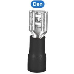(50 cái) Đầu cos ghim dẹp cái, cos ghim capa bọc nhựa FDD