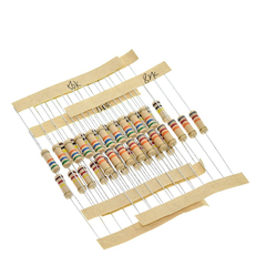 (50 con) Điện trở cắm 1/4W 4 vòng màu ±5% - giá trị 120R đến 25KR