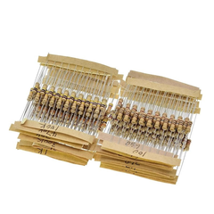 (50 con) Điện trở cắm 1/4W 4 vòng màu ±5% - giá trị 120R đến 25KR