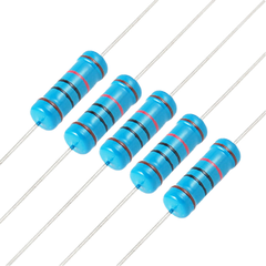 (10 con) Điện trở cắm 1W 5 vòng màu ±1% - giá trị 0R đến 120R