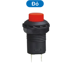 (10C) Nút nhấn nhả DS-227/ nhấn giữ DS-228 12mm 2 chân 250V 1.5A