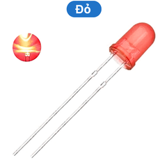 (20 Con) LED 5mm màu (đỏ/vàng/xanh lá/xanh dương)