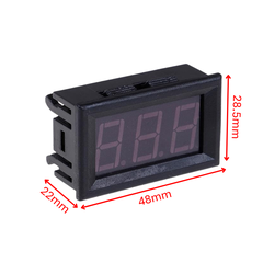 Đồng hồ hiển thị điện áp AC 220V 2 Dây