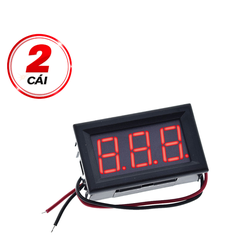 Đồng hồ hiển thị điện áp DC 4.5V - 30V 2 dây