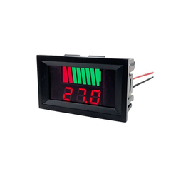 Đồng hồ đo điện áp và hiển thị mức pin 12V/24V/36V/48V/60V/72V