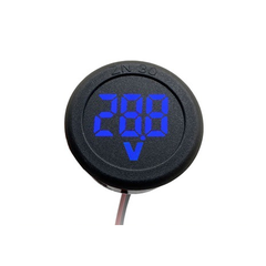 Đồng hồ tròn đo điện áp 4 - 100V DC màn hình LED