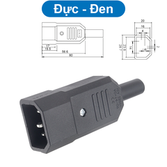 Đầu nối nguồn AC vặn vít dây chịu tải tốt cho máy móc thiết bị điện