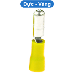 (50 cái) Đầu cos dây điện, cos đầu đạn, đầu cos đực (MPD) cái (FRD)