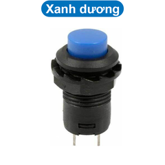 (10C) Nút nhấn nhả DS-227/ nhấn giữ DS-228 12mm 2 chân 250V 1.5A