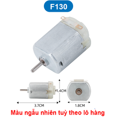 Động cơ DC mini F130, F180, R140, R260… 5000-20000 rpm 3-12V