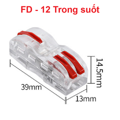 Cút nối dây điện nhanh chiu nhiệt nhiều cổng FD